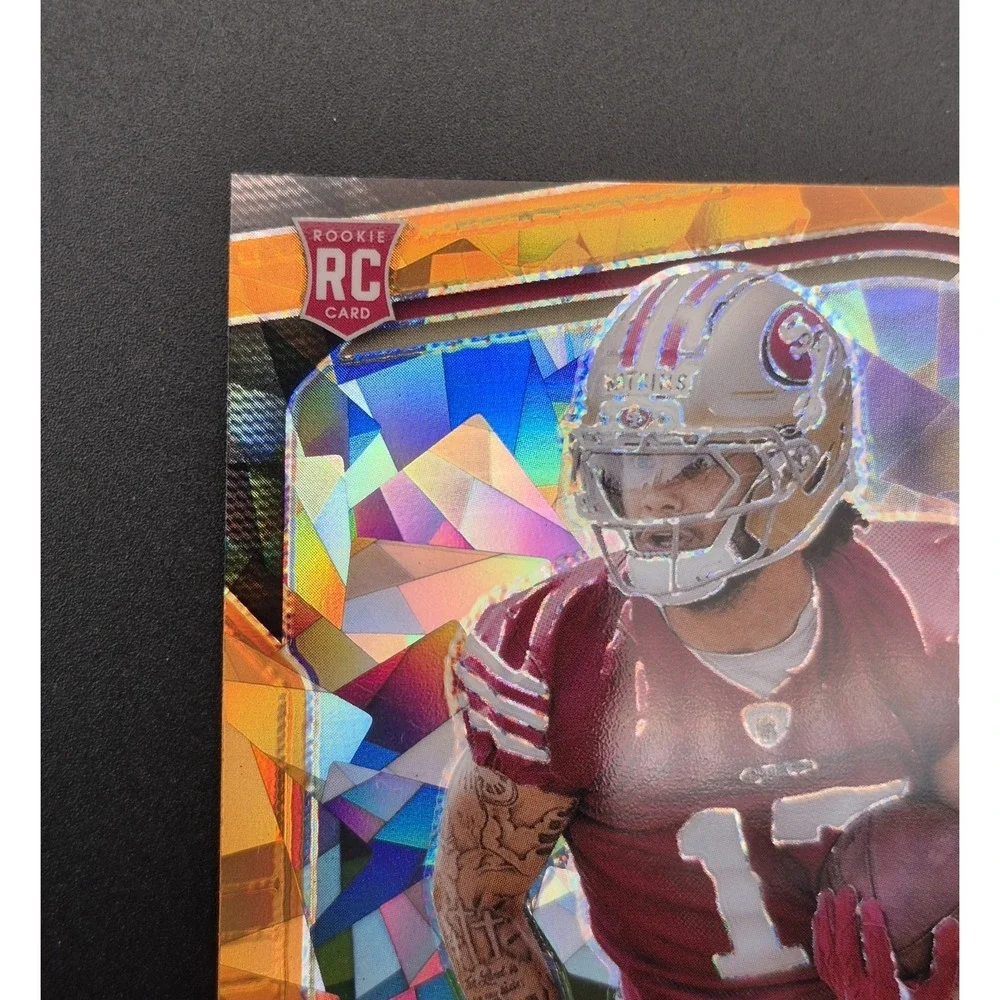 Jordan Watkins 2025 Panini Prizm‎ #389 Orange Ice Prizm (RC) 49ers